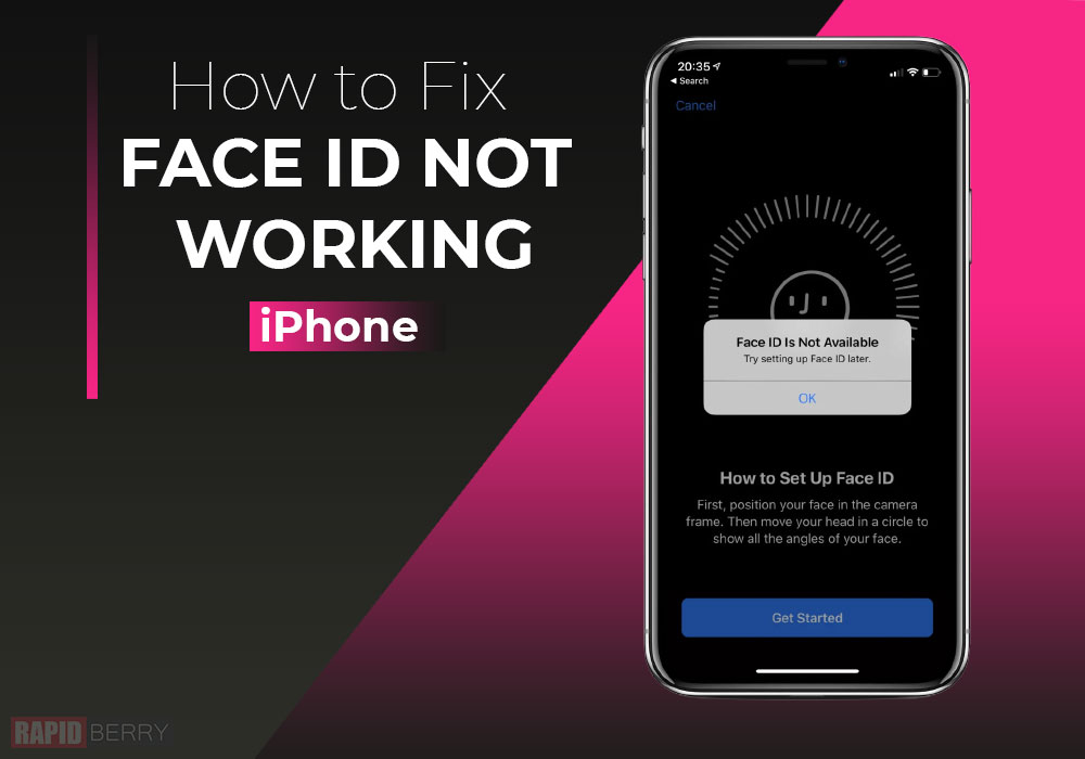 iphone face id not working