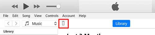 iPhone appearing in iTunes
