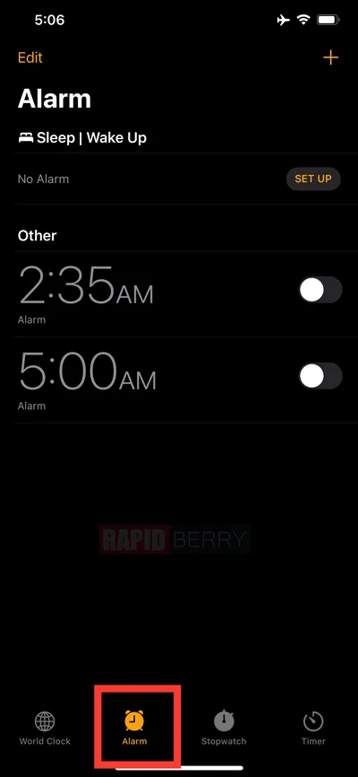 Alarm