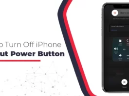 How to turn off iPhone without power button
