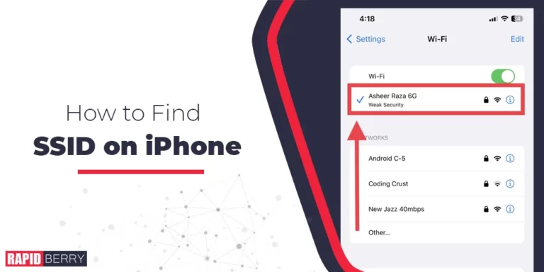 How to Find SSID on iPhone? | In 3 Easy Steps