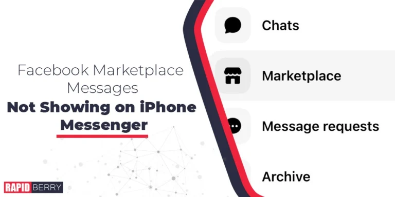 Facebook Marketplace Messages Not Showing on iPhone Messenger